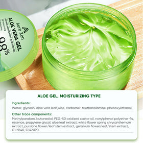 Aero Zen label and ingredients close view emphasizing simple soothing formula