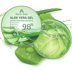 Aero Zen massaging gel into scalp to soothe and reduce tightness