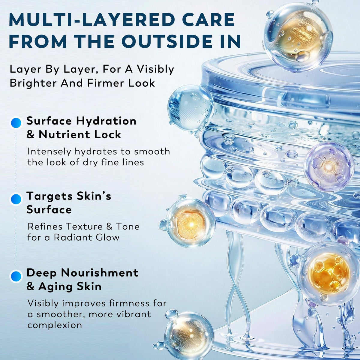 Aeryea model applying patch under eye for targeted hydration
