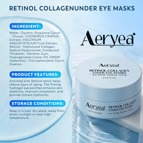 Aeryea patches on bathroom vanity demonstrating daily routine