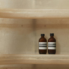 Aesop mandarin rind ingredient close-up highlighting purifying citrus benefit