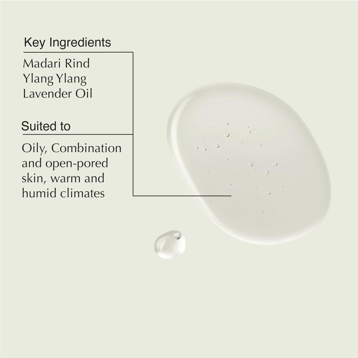 Close-up foam texture of Aesop cleanser showing gentle lathering benefit