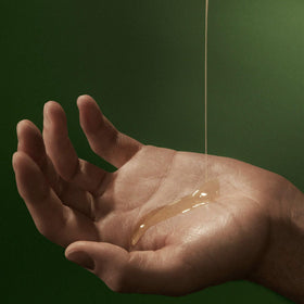 Aesop breathless being applied after shower in bathroom setting benefit: locks in moisture
