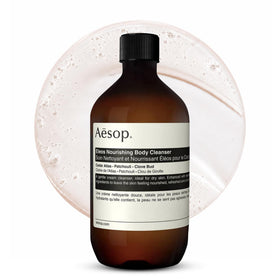 Aesop Eleos front packaging showing refill bottle and label benefit hydration