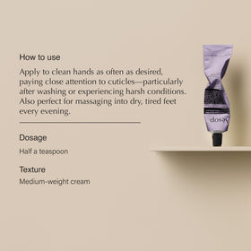 Aesop Eleos creamy texture close-up demonstrating smooth, nourishing feel