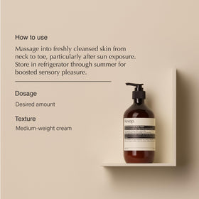 Aesop pump closeup demonstrating easy dispensing and controlled product release for convenience
