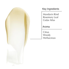 Aesop hand applying balm to palm demonstrating quick absorption benefit