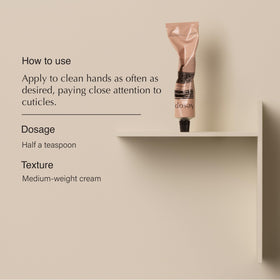 Aesop balm texture close-up illustrating lightweight spreadability and finish