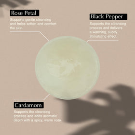 Aesop gel texture close-up showing smooth lathering and gentle cleanse