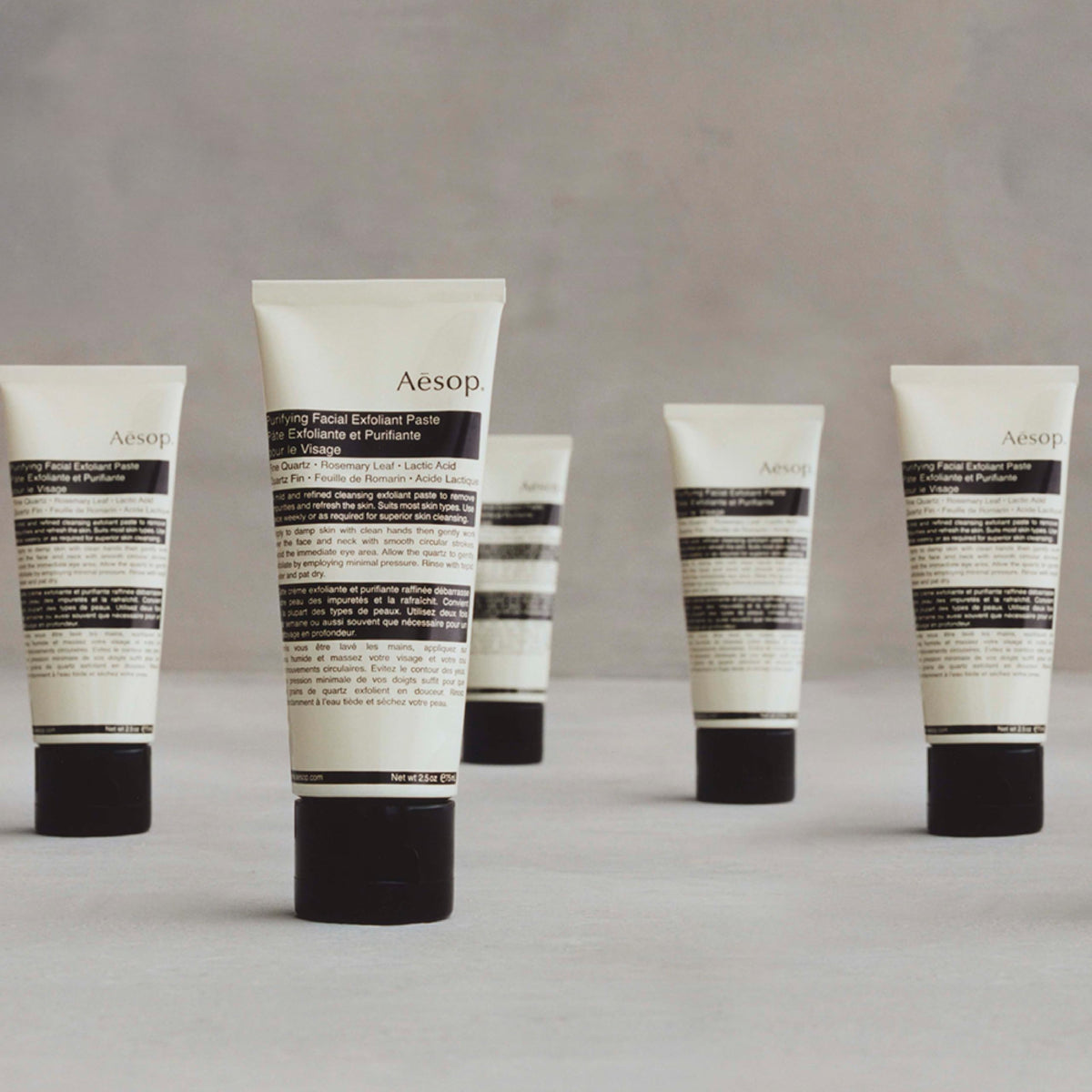 Aesop rosemary leaf ingredient image showing botanical freshness and aroma