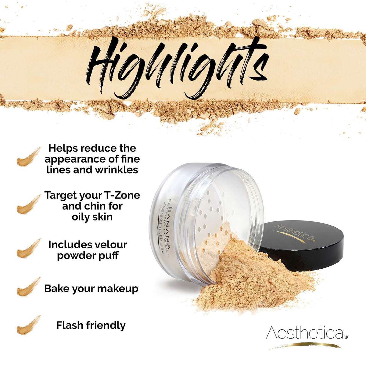 Aesthetica under-eye correction demo showing brightening benefit and neutralization
