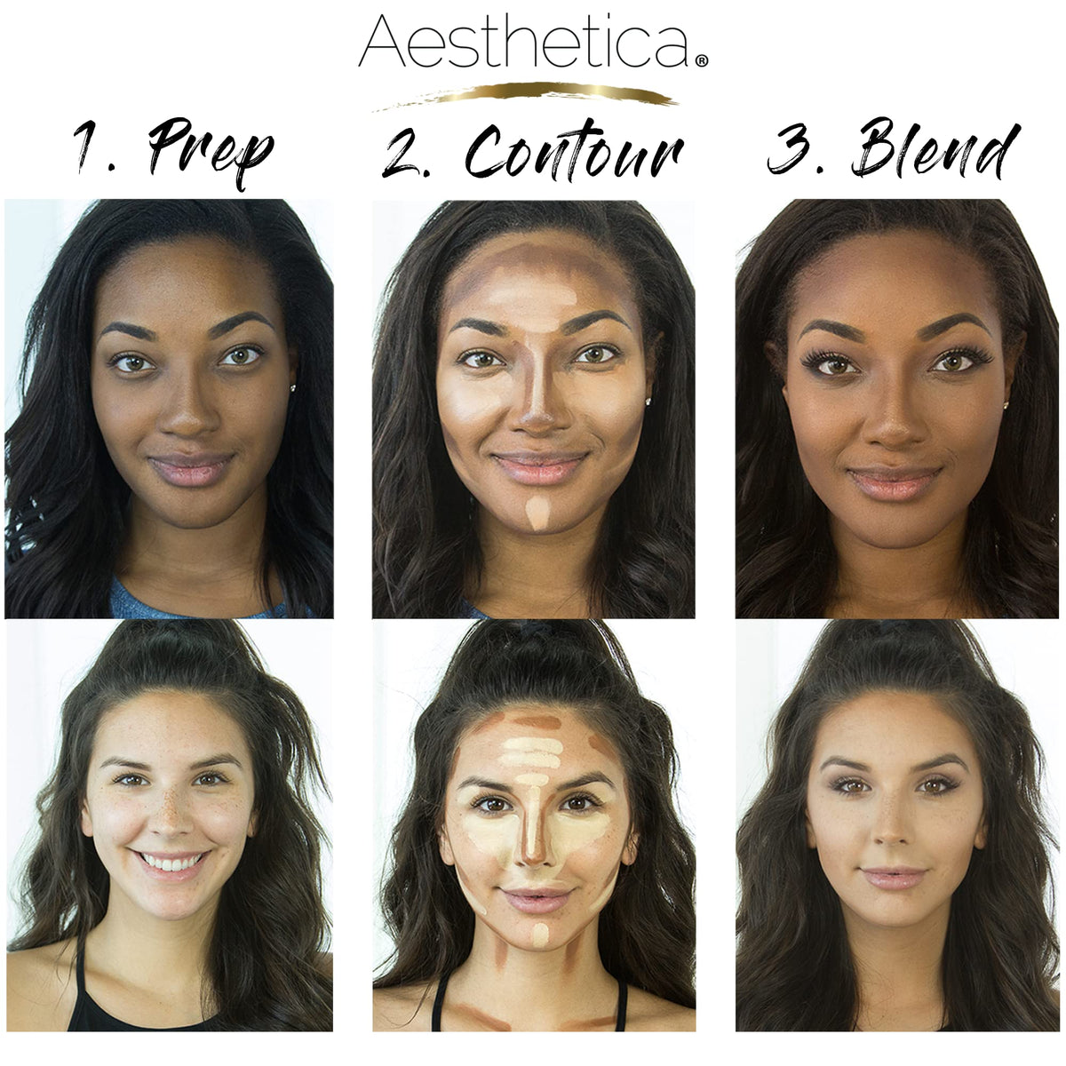 Aesthetica removable refillable pans demonstration for custom pan swaps and refills
