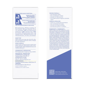 AESTURA back label close-up showing ingredient list and usage directions
