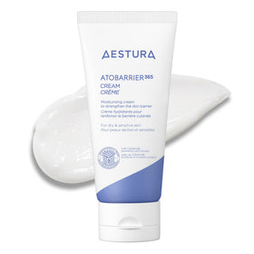 AESTURA jar front view showing packaging and barrier-support claim