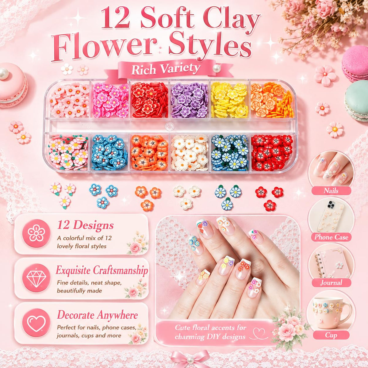 AEWOTING spread of 40 vibrant jelly colors offering broad design flexibility