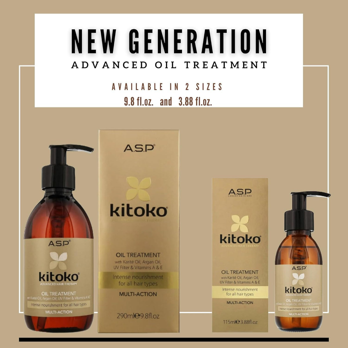 Affinage Kitoko label close-up showing key natural oils and protective benefits