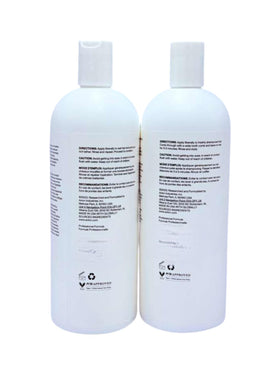 Affirm MoisturRight shampoo and conditioner in shower use demonstrating easy application