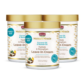 African Pride front packaging showing 18 oz jar and benefits