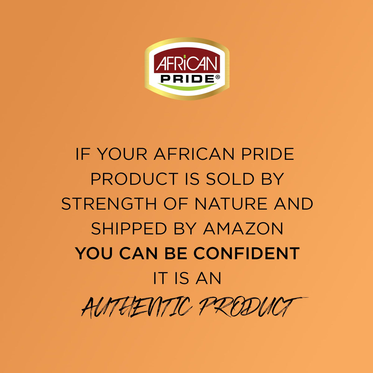 African Pride ingredients close-up showing tea tree and soybean for calming and softness
