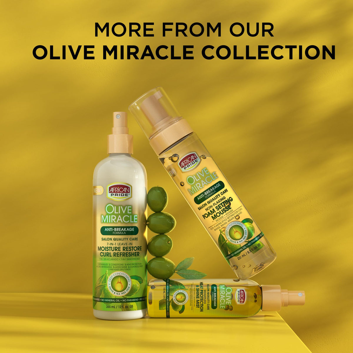 African Pride in-shower use with lather that cleanses and conditions