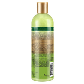 African Pride olive and flaxseed ingredients staged to show natural nourishment