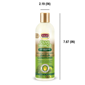 African Pride applied to wet hair after shampoo for detangling benefit