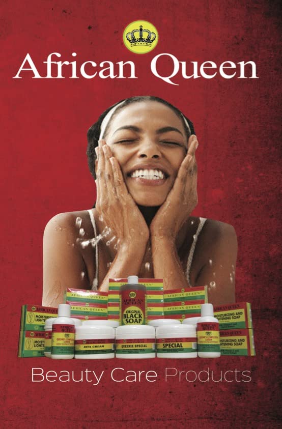 AFRICAN QUEEN MJ Yellow cream texture close-up highlighting smooth, hydrating finish