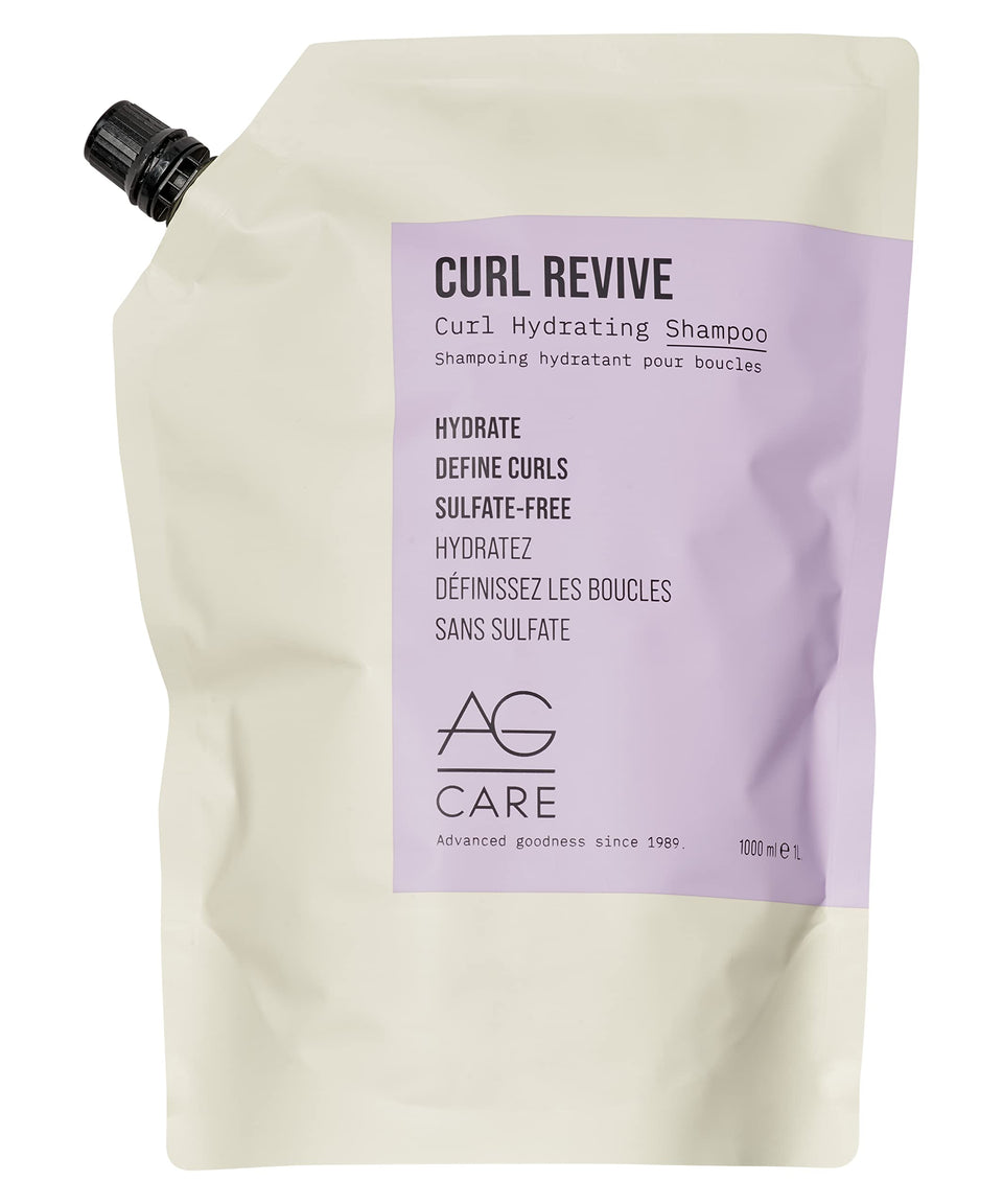 AG Care front bottle showing 1L refill and clear branding for sustainability