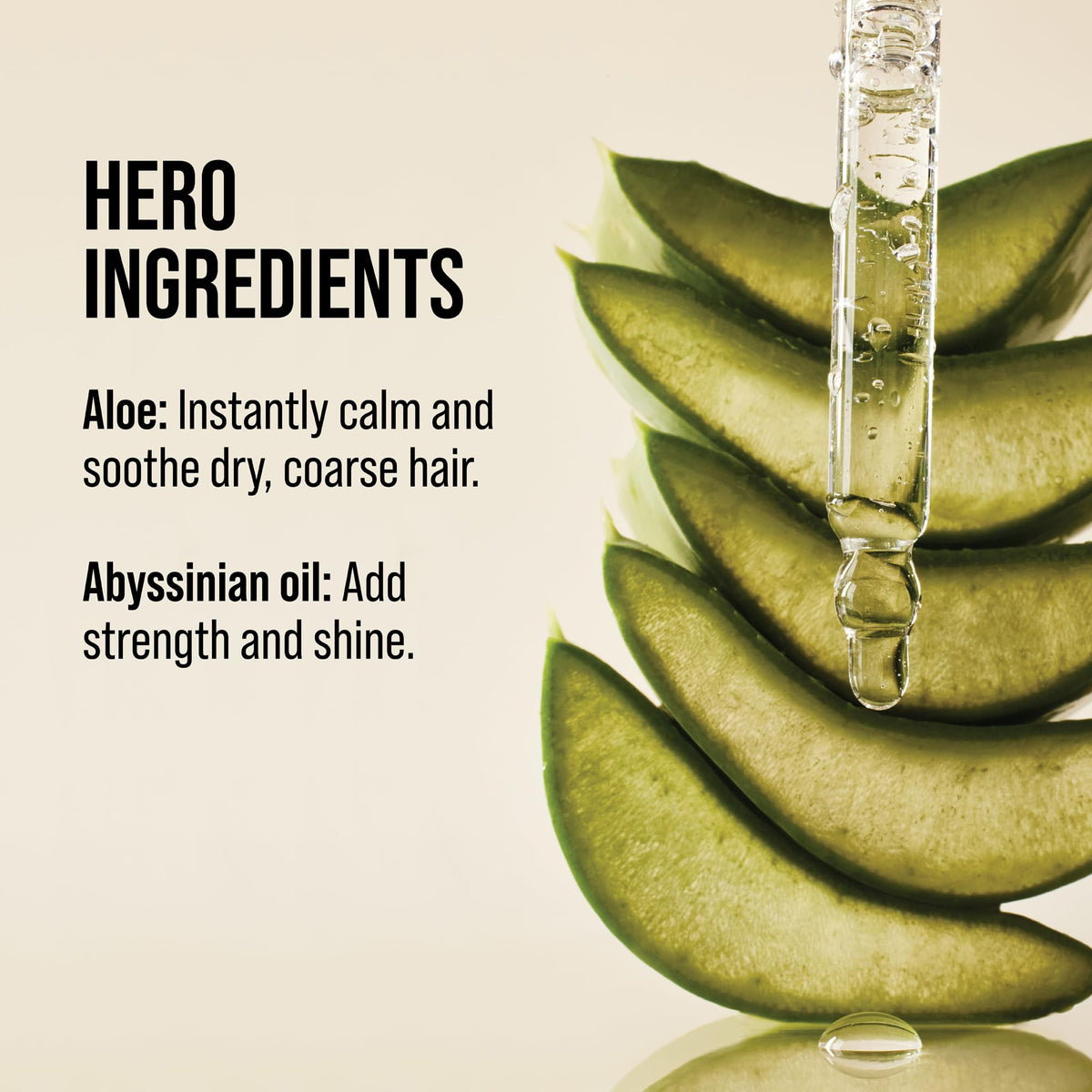 AG Care being applied to damp hair for instant frizz control