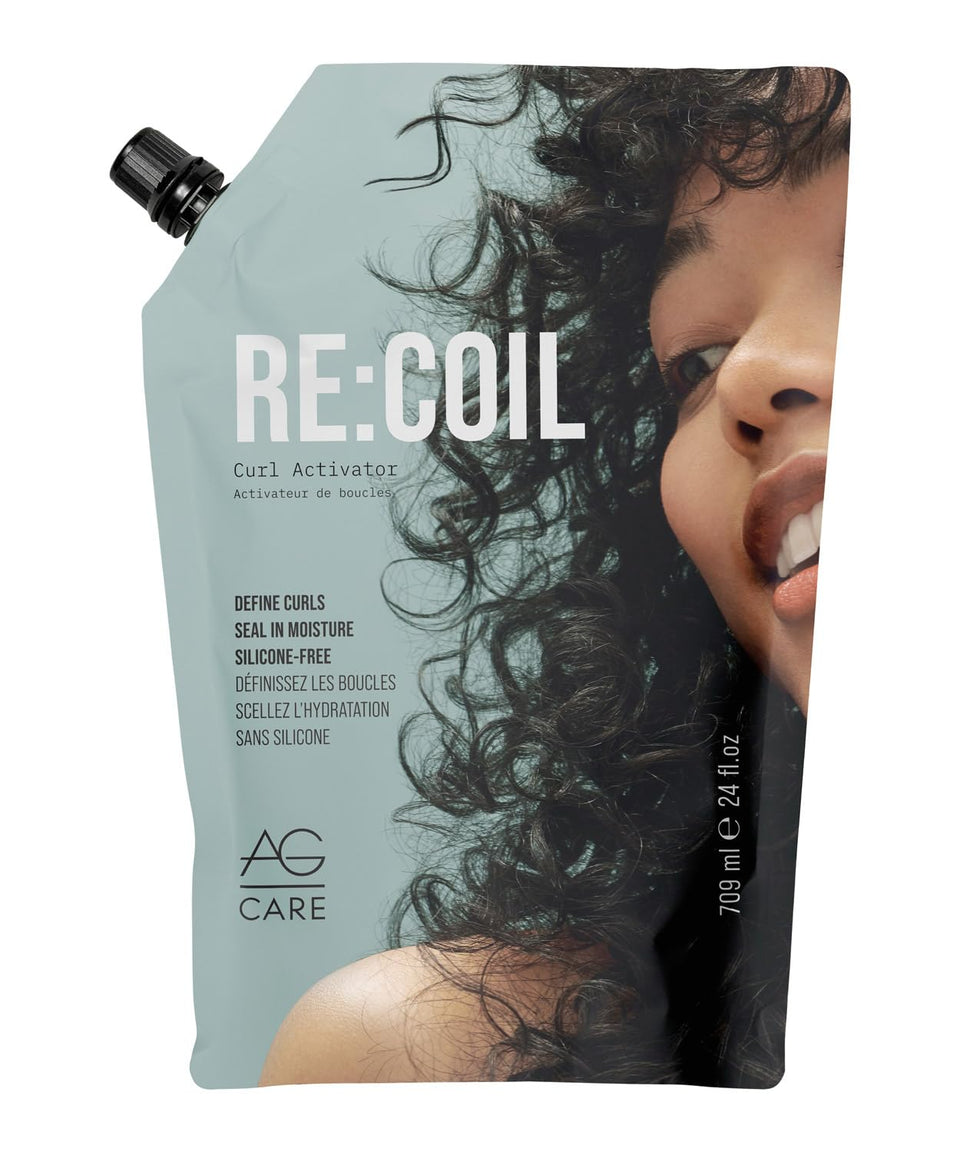 AG Care pouch front view showing label and refill eco benefit