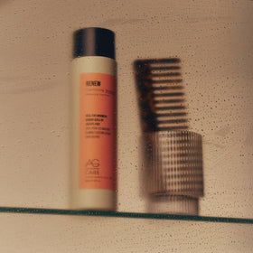 AG Care paired with conditioner in bathroom setting emphasizing post-wash hydration