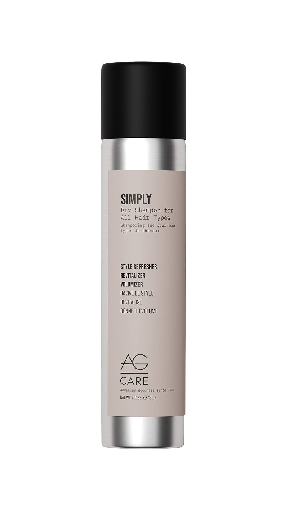 AG Care front packaging showing 4.2 oz can and quick-refresh benefit