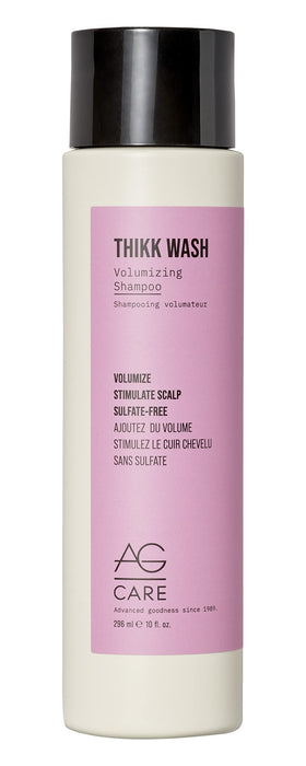 AG Care Thikk Wash front bottle shot showing label and 10 fl oz size for quick identification and benefit