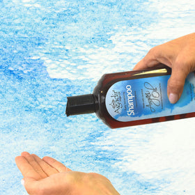 Agadir shampoo pump dispensing lightweight texture for easy application