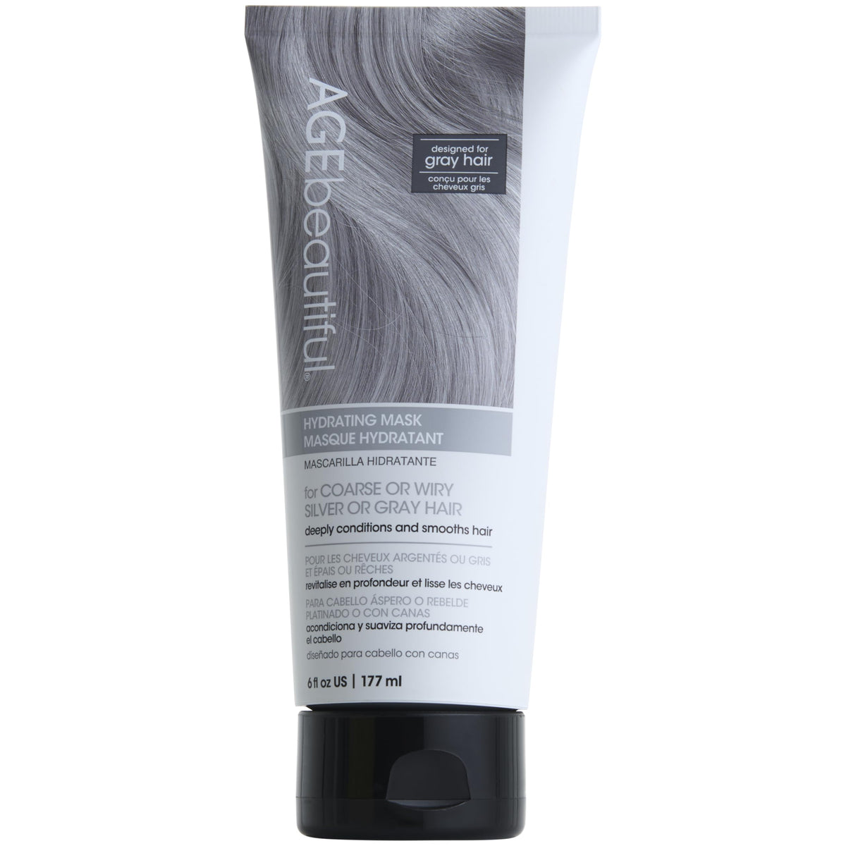 AGE beautiful front jar view shows product packaging and benefits
