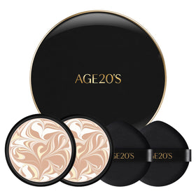 AGE20'S front compact pack of two showing sleek travel-ready design and convenience