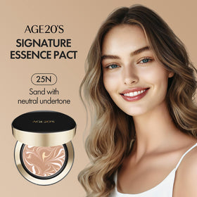 AGE20'S model wearing foundation showing luminous coverage and real-skin look