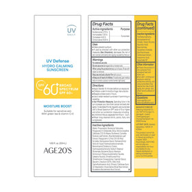 AGE20'S sunscreen in morning skincare setup for easy layering benefit