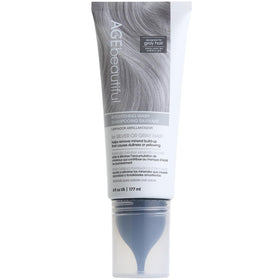 AGE beautiful front bottle showing brightening shampoo benefits