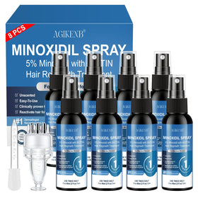 AGIKENB front packaging showing eight-bottle pack and benefits