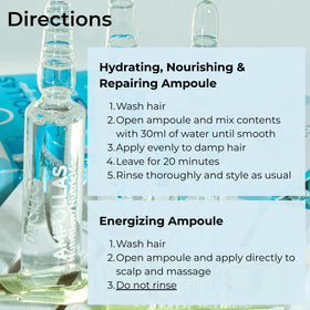 Agua de Cielo ingredient label close-up showing active components list