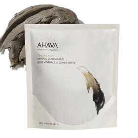 AHAVA jar front view showing label and 13.6 oz size for clear identification and benefit
