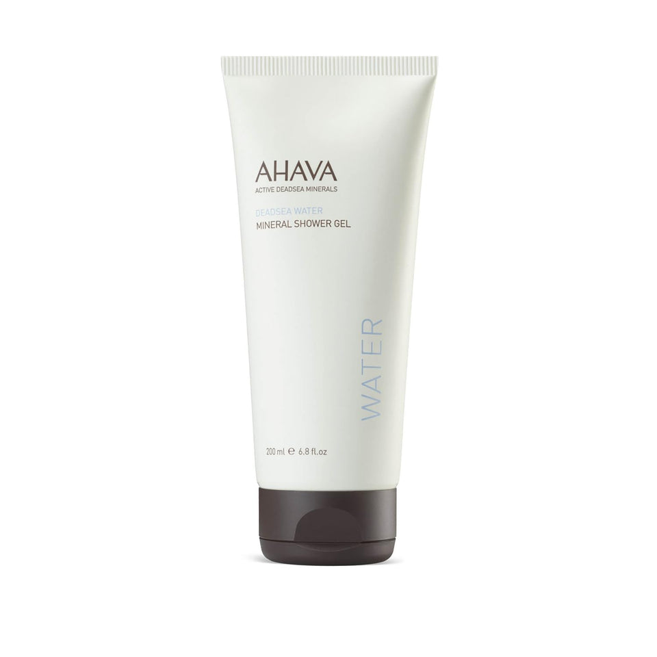 AHAVA front bottle view showing size and hydrating benefit