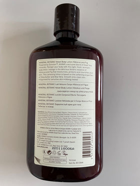 AHAVA lotion texture on hand illustrating creamy absorption and silky finish