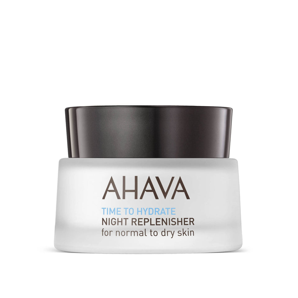 AHAVA Time To Hydrate front jar showing product branding and size