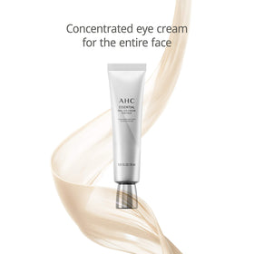 AHC application on under-eye area showing targeted hydration benefit