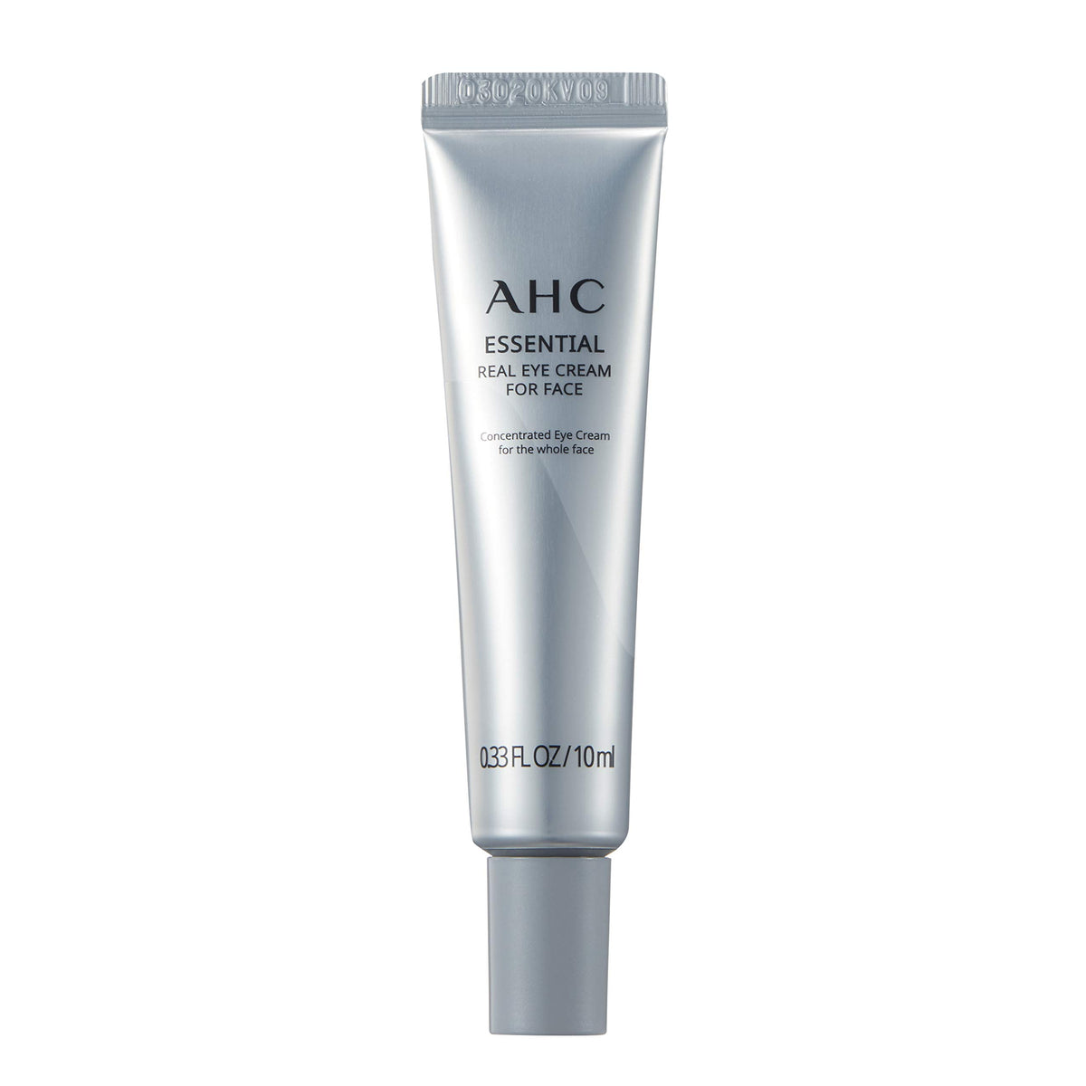AHC front tube view showing compact packaging and brand for easy travel