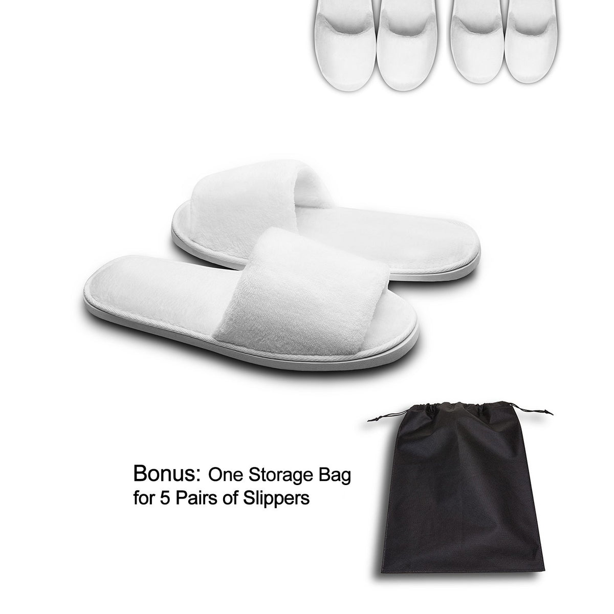 AhfuLife slipper next to ruler showing 10.6 inch medium size fit