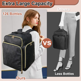 ahzske model wearing backpack demonstrating comfortable straps for transport