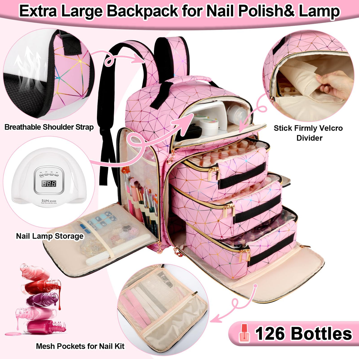 ahzske open top compartment with lamp for secure lamp storage